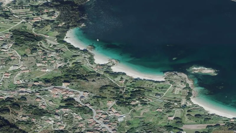 Playa de San Xián en Cangas
