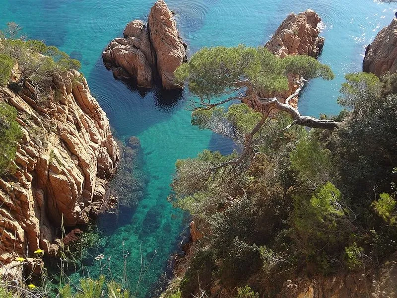 Playa Sant Feliu en Sant Feliu de Guíxols, Gerona — foto 9 de 10