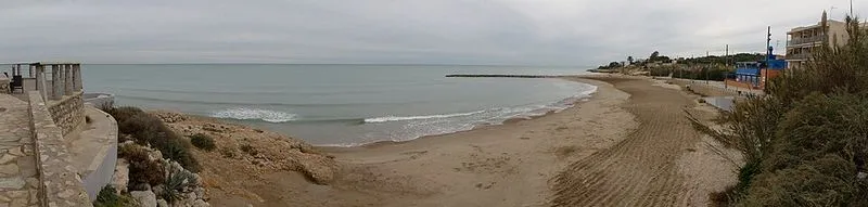 Playa Sant Gervasi en Vilanova i la Geltrú, Barcelona — foto 8 de 8