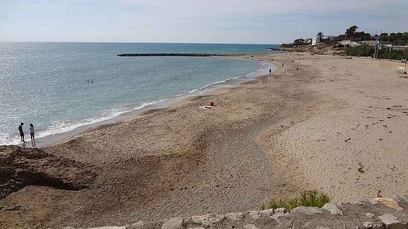 Playa Sant Gervasi en Vilanova i la Geltrú, Barcelona — foto 3 de 8