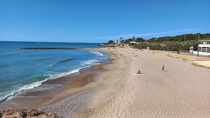 Playa Sant Gervasi en Vilanova i la Geltrú, Barcelona — foto 7 de 8