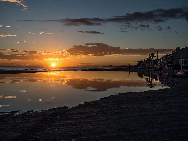 Playa de Sant Salvador en El Vendrell
