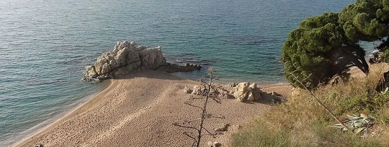 Playa de Sant Vicenç de Montalt en Sant Vicenç de Montalt