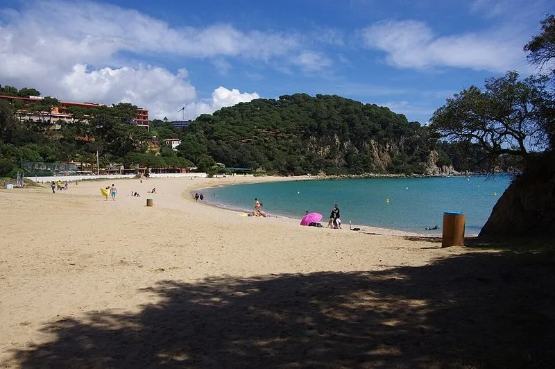 Playa de Santa Cristina en Lloret de Mar, Gerona — foto 5 de 10