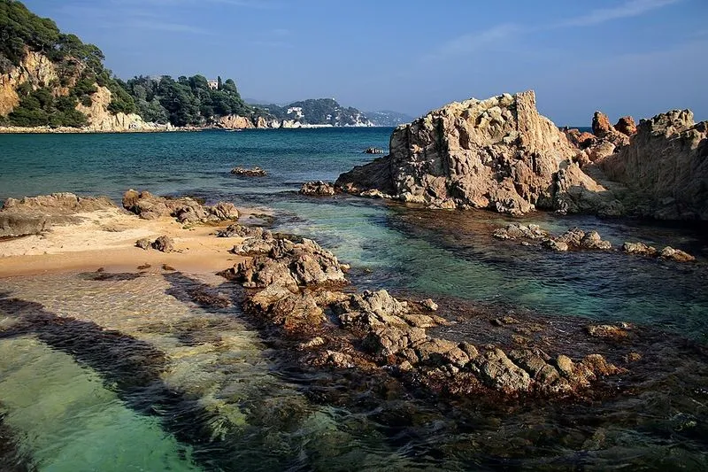 Playa de Santa Cristina en Lloret de Mar, Gerona — foto 10 de 10