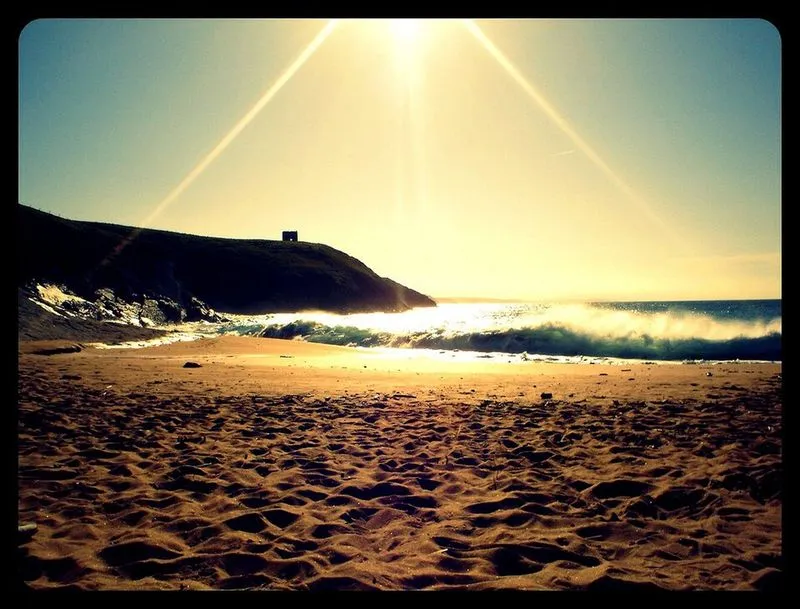 Playa de Santa Justa en Santillana del Mar, Cantabria — foto 2 de 2
