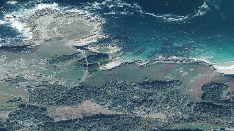 Playa de Santa Mariña de Brantuas en Ponteceso