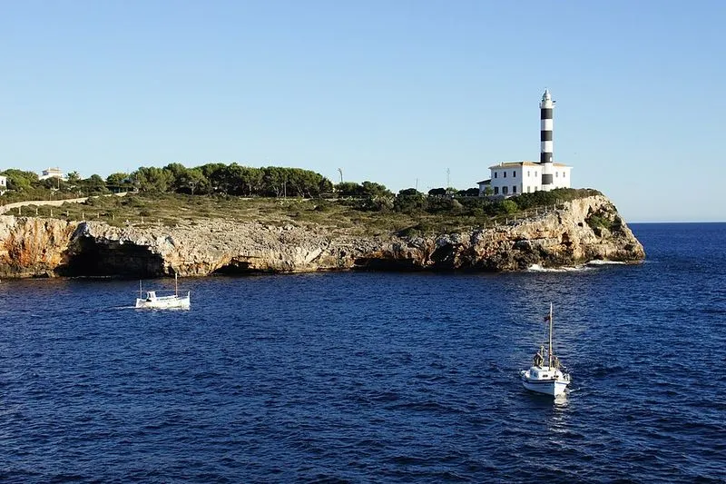Playa de s'Arenal de Portocolom en Felanitx, Islas Baleares — foto 2 de 5