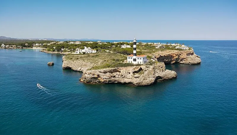 Playa de s'Arenal de Portocolom en Felanitx, Islas Baleares — foto 4 de 5