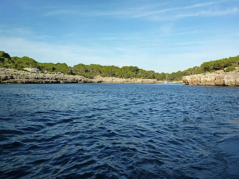 Playa de s'Arenal de Portocolom en Felanitx, Islas Baleares — foto 5 de 5