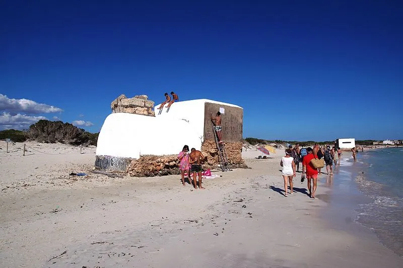 Playa de s'Arenal de Sa Rápita en Campos, Islas Baleares — foto 2 de 10