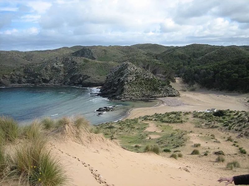 Playa de s'Enclusa en Maó