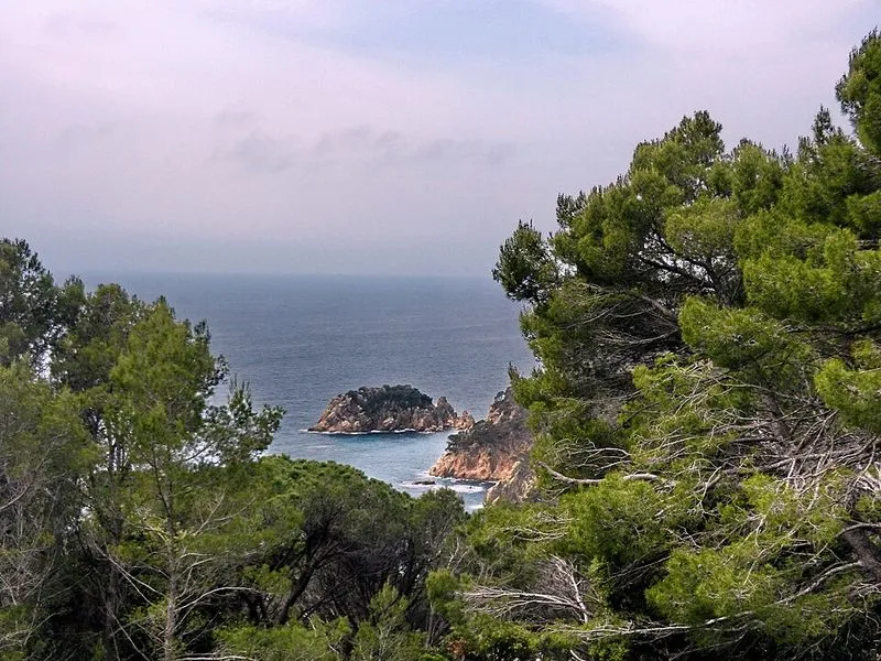 Playa de Senyor Ramón en Santa Cristina d'Aro, Gerona — foto 1 de 6