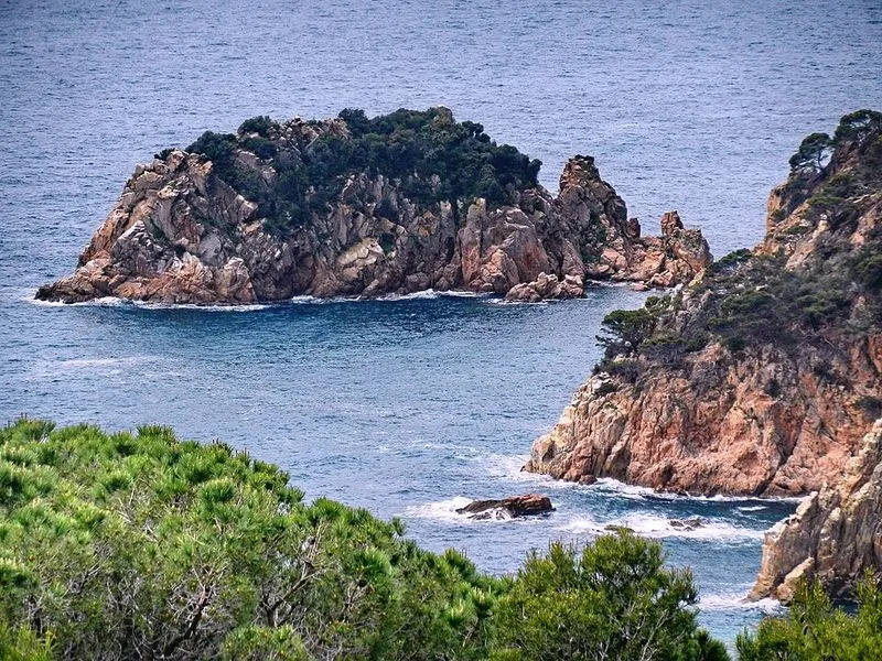Playa de Senyor Ramón en Santa Cristina d'Aro, Gerona — foto 3 de 6