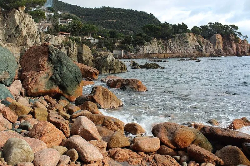 Playa de Senyor Ramón en Santa Cristina d'Aro, Gerona — foto 2 de 6