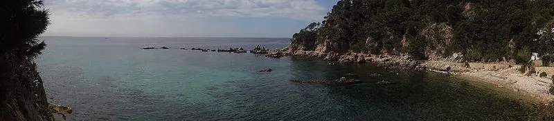 Playa de Senyor Ramón en Santa Cristina d'Aro, Gerona — foto 4 de 6