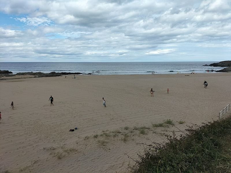 Playa Serantes en Tapia de Casariego