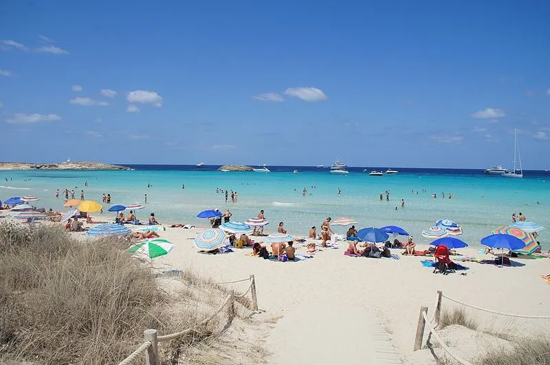 Playa de ses Illetes en Formentera, Islas Baleares — foto 3 de 6