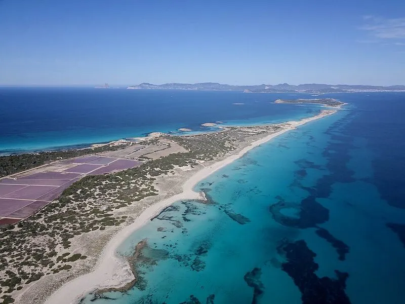 Playa de ses Illetes en Formentera