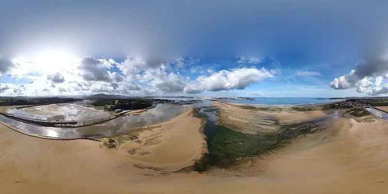 Playa Somo en Ribamontán al Mar, Cantabria — foto 3 de 4
