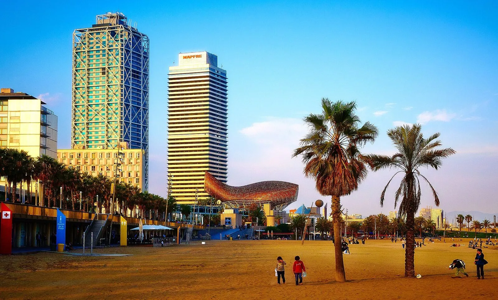 Playa de Somorrostro en Barcelona