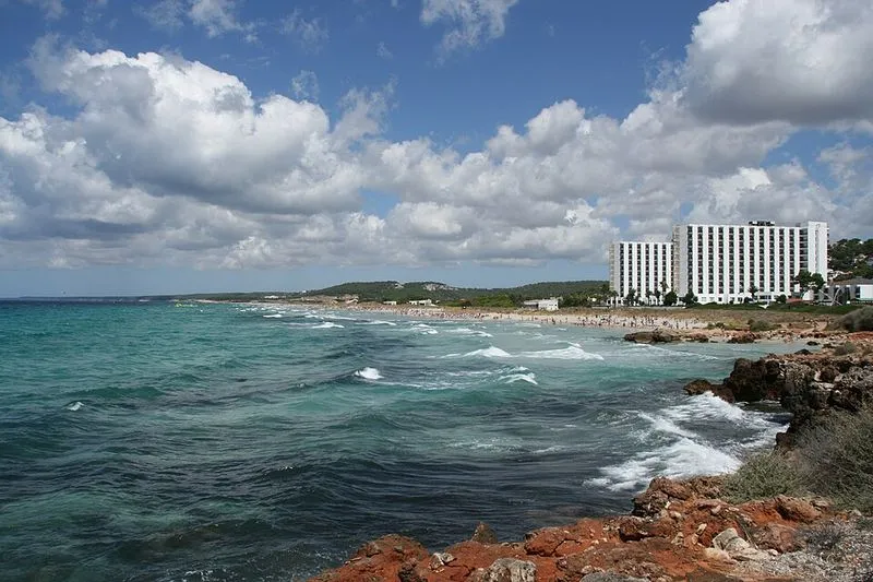 Playa de Son Bou en Alaior