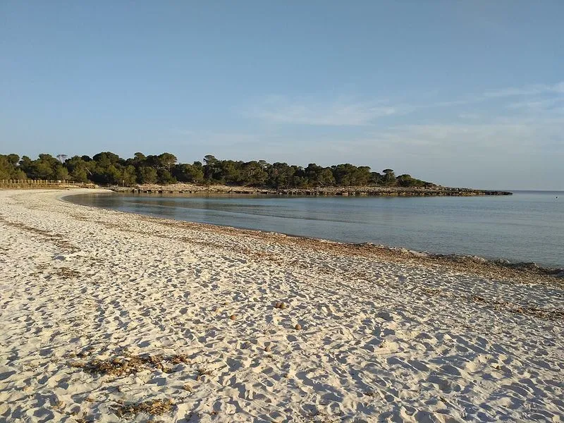 Playa de Son Saura en Ciutadella de Menorca
