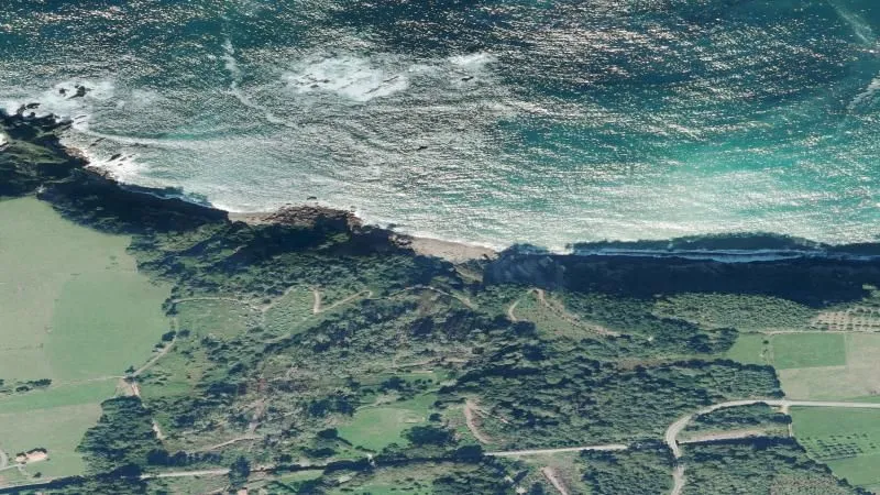 Playa de Tablizo en Valdés