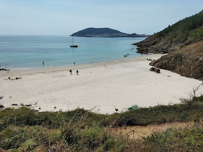 Playa Talón en Fisterra, A Coruña