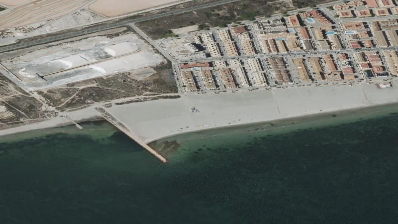 Vista aérea de Tamarit, Santa Pola