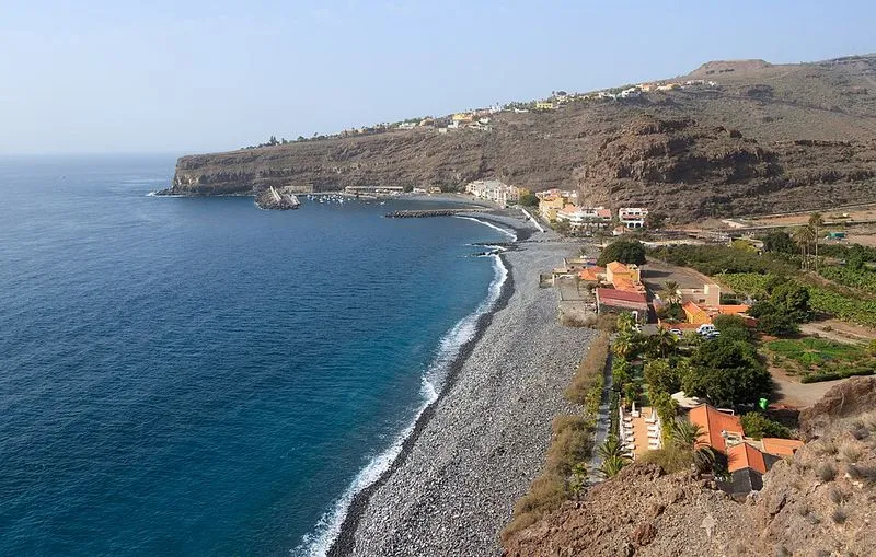 Playa de Tapahuga en San Sebastián de la Gomera, Santa Cruz de Tenerife — foto 2 de 4