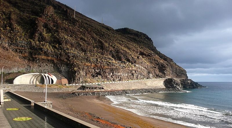 Playa Timijiraque en Valverde, Santa Cruz de Tenerife