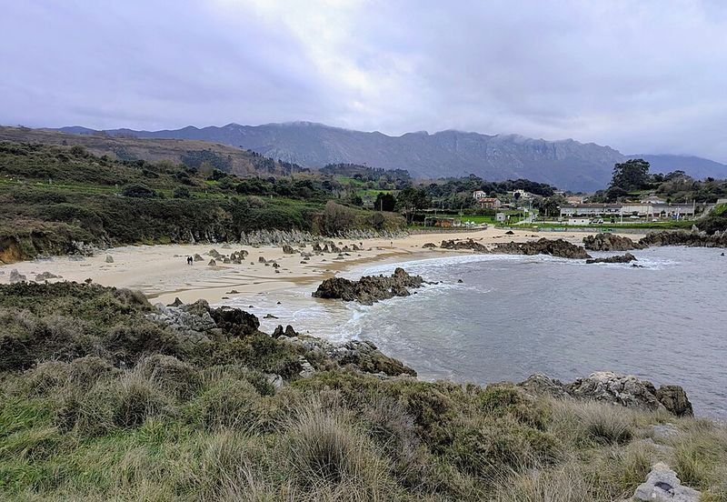 Playa Toró en Llanes