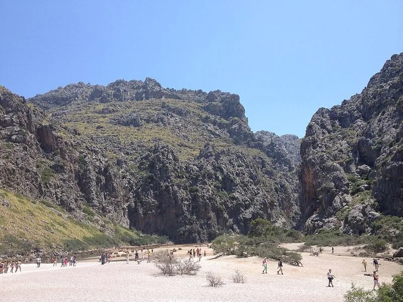 Playa de Torrent de Pareis en Escorca, Islas Baleares — foto 5 de 12