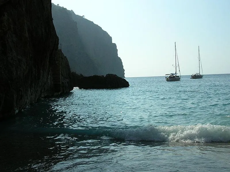 Playa de Torrent de Pareis en Escorca, Islas Baleares — foto 10 de 12