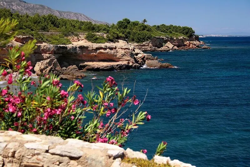 Playa Torrent del Pi en L'Ametlla de Mar, Tarragona — foto 3 de 5
