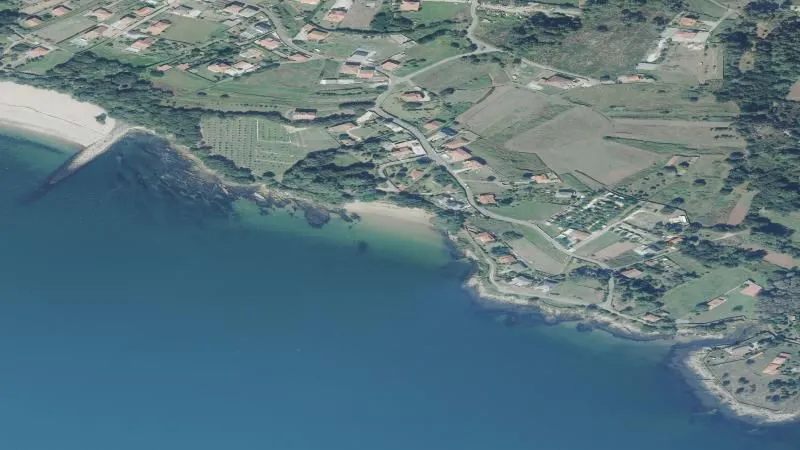 Playa de Tronco en Rianxo