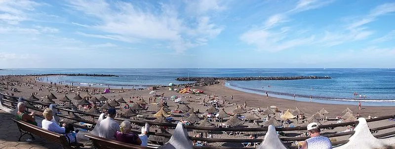 Playa de Troya en Adeje