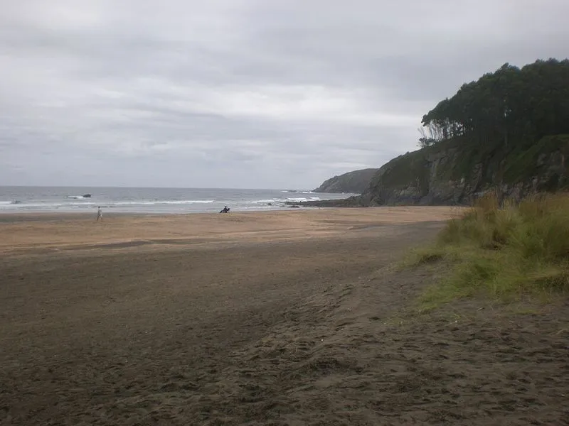 Playa de Turbeiriza en Valdés