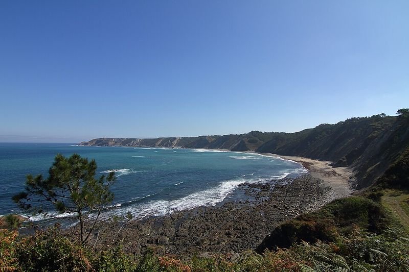 Playa Vallina en Cudillero