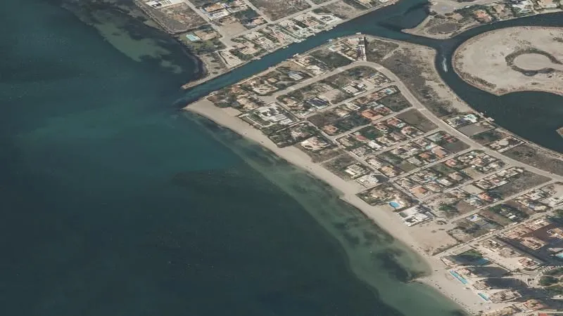 Playa de Veneciola en San Javier