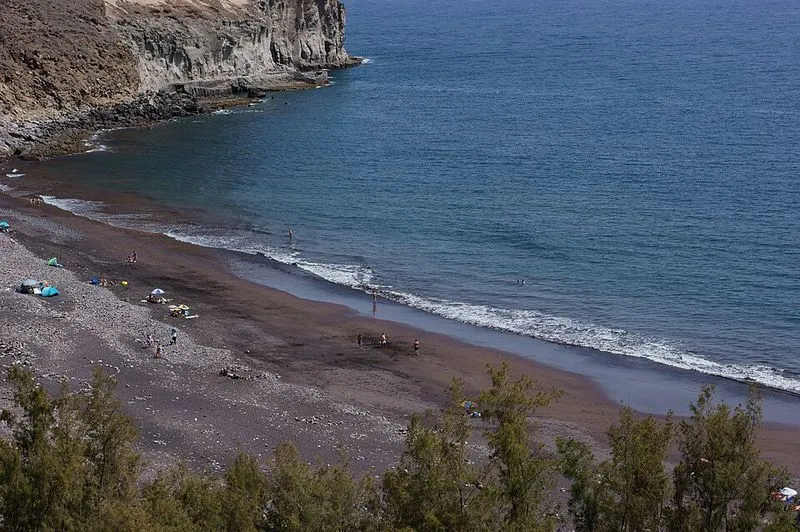 Playa de Veneguera en Mogán