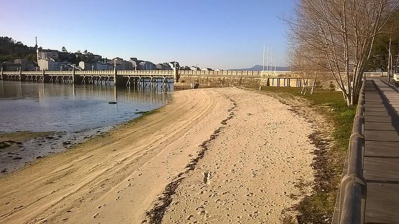Playa de Vía Norte en O Grove, Pontevedra — foto 3 de 4