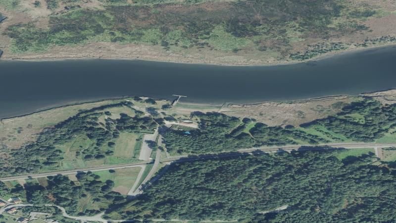 Vista aérea de Vilarello, Valga