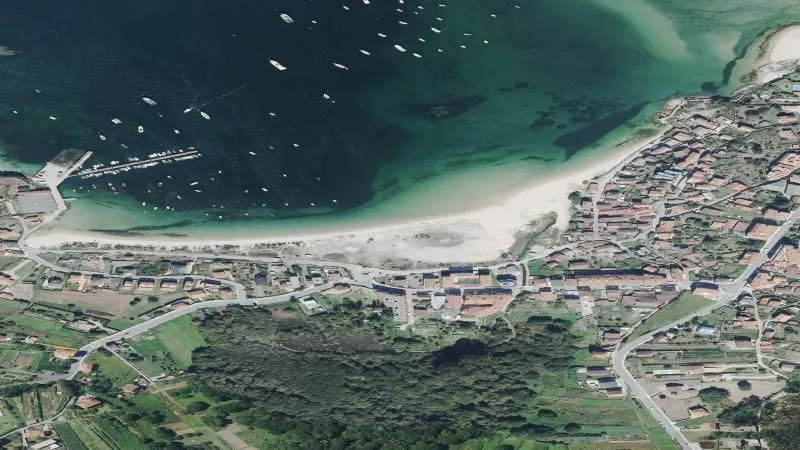 Playa de Vilariño en Cangas
