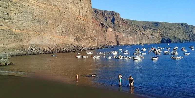 Playa de Vueltas en Valle Gran Rey, Santa Cruz de Tenerife — foto 2 de 2