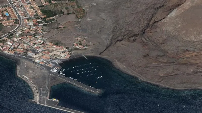 Playa de Vueltas en Valle Gran Rey