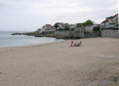 Playa de A Ameixida en Ribeira