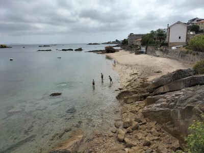 Playa de A Cambra en Ribeira