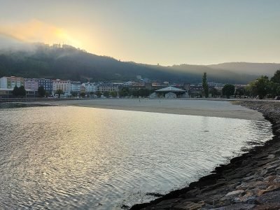 Playa de A Concha en Cee
